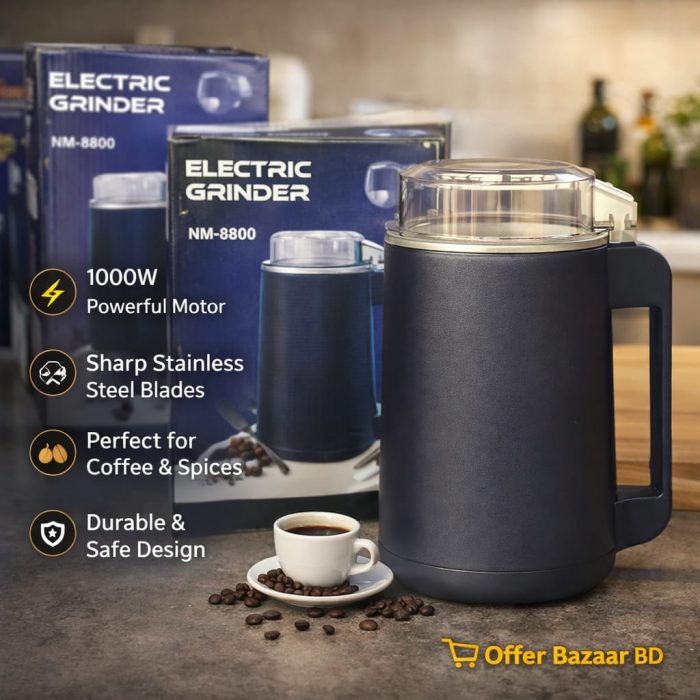 500ml Stainless Steel Mini Coffee Bean Grinder